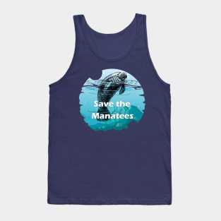 Save the Manatee Tank Top